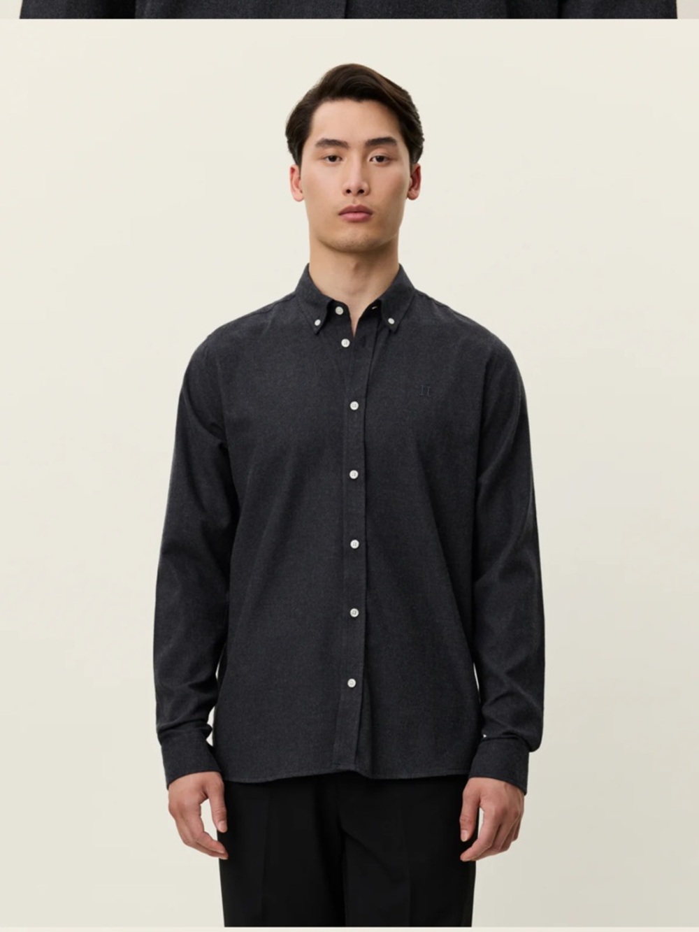 Men's desert rag shirt Button-Down Long Sleeve